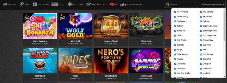 Royal Rabbit Casino games