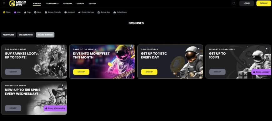 Reload Bonuses